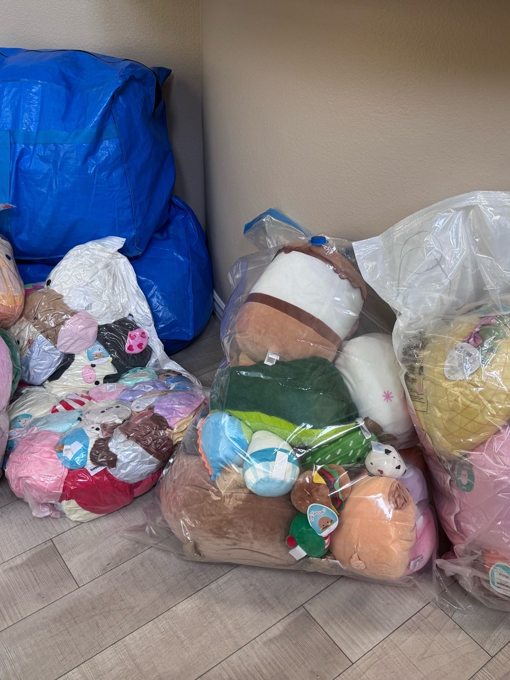 Over 400 various  collections of Squishmallows